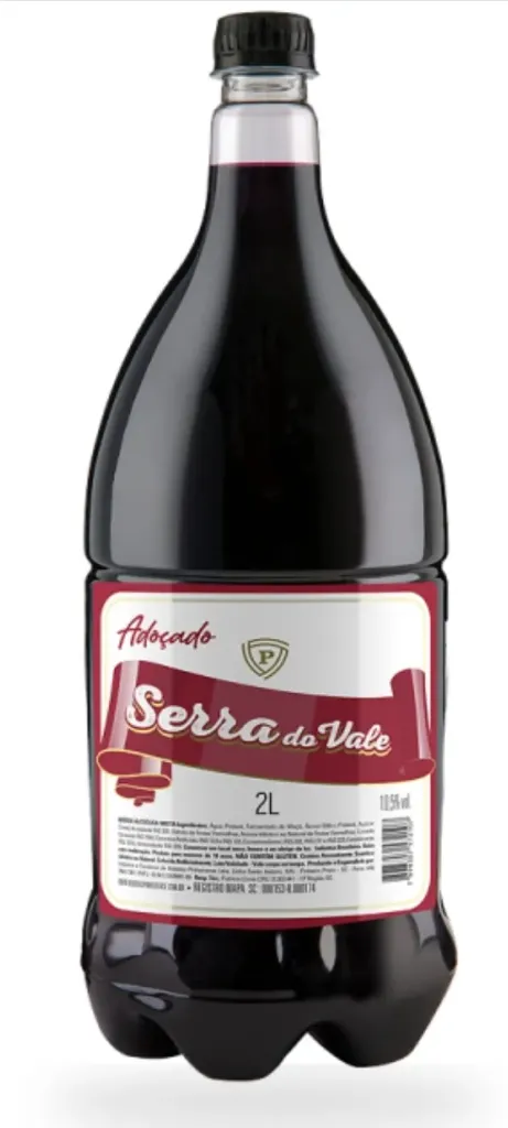 SERRA DO VALE 2L (vinho tinto adoçado)